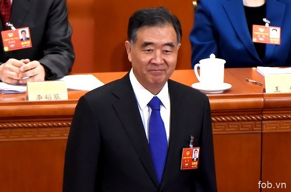 陈青敏致电祝贺汪洋当选中国全国政协主席