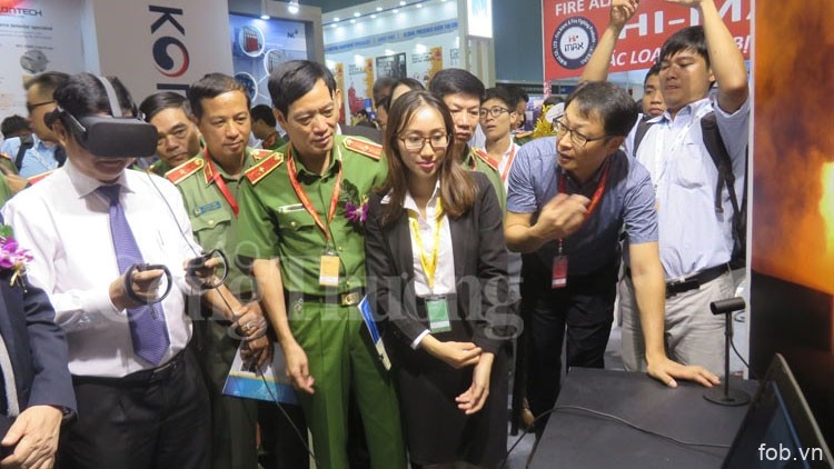 2017年越南国际安防消防及应急救援技术装备展览会正式开幕