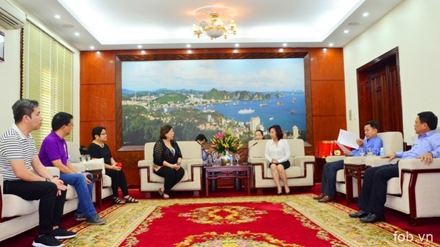 越南广宁省人委会副主席会见菲律宾旅游部代表团
