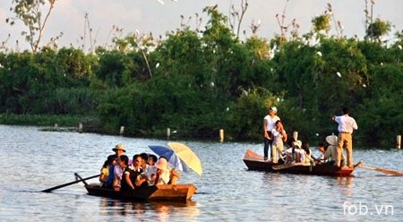海阳省拨出两万美元投入白鹭岛生态旅游区