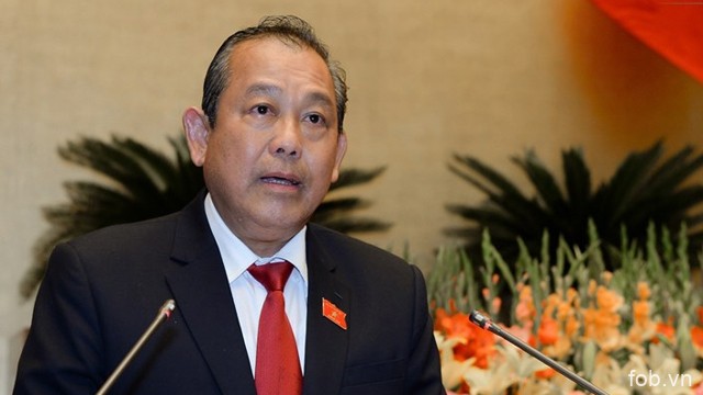 越南政府副总理张和平即将对马来西亚和新加坡进行正式访问